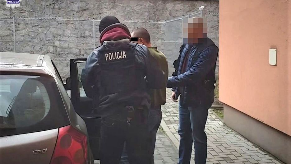 Dobrosławów. 36-latek podczas zatrzymania