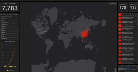 Koronawirus z Chin. Mapa zagrożenia
