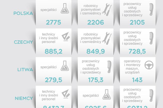 Zawodowa mapa Europejczyków - kogo jest najwięcej i gdzie?