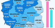Najwięcej w zachodniopomorskim, najmniej w podkarpackim. Mamy dane dotyczące nieślubnych dzieci