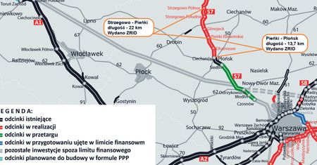 Nowe drogi w Polsce. Jest zielone światło dla dwóch odcinków S7