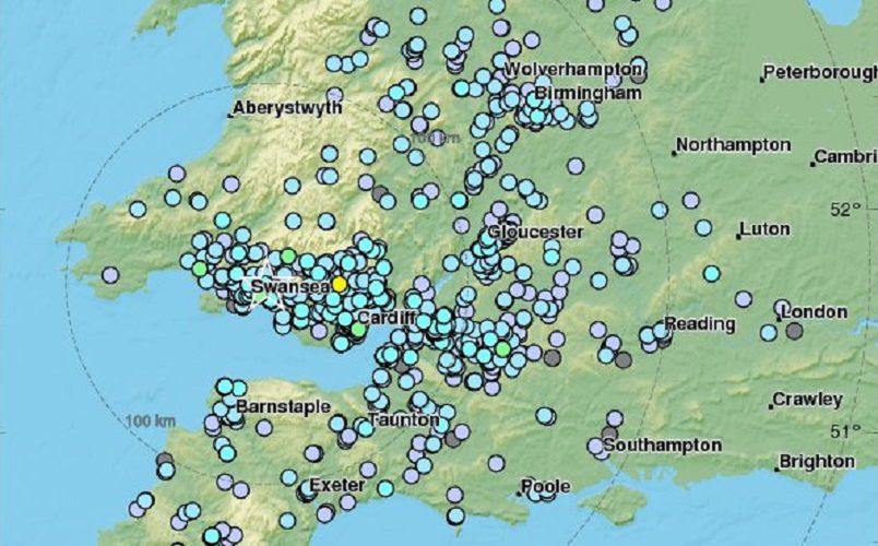 Trzęsienie ziemi w Wielkiej Brytanii. Wybuchła panika
