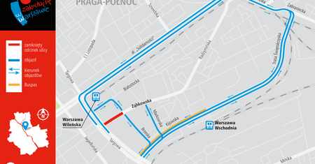 Festiwal Otwarta Ząbkowska. Kolejne utrudnienia