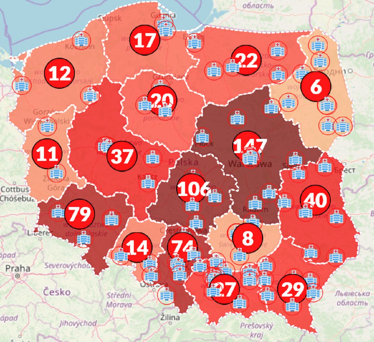 Koronawirus w Polsce i na świecie. Mapa zakażeń. Aktualne dane o liczbie chorych na COVID-19