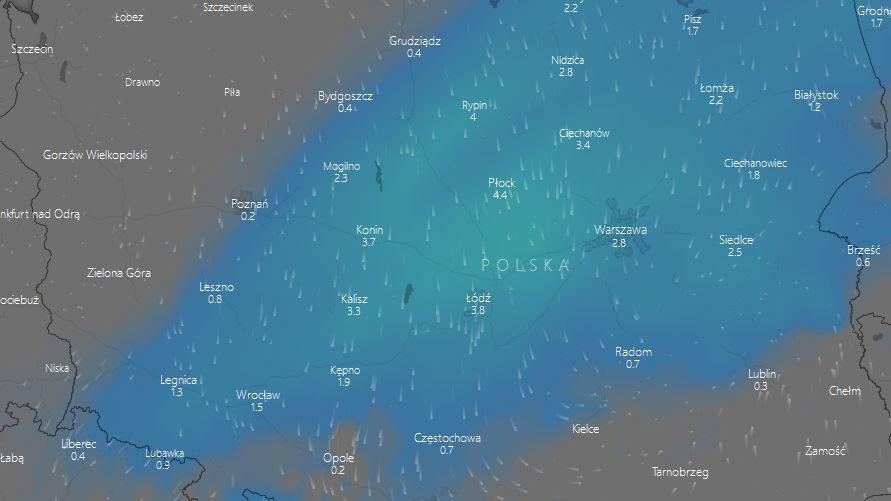 Prognoza pogody na sobotę 3 listopada