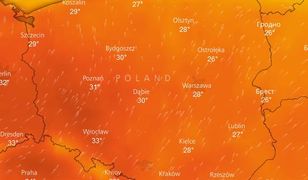 Pogoda na początek tygodnia. Gorący poniedziałek, po nim ochłodzenie