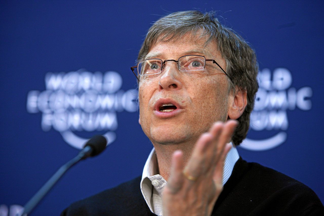 Miejsce 3: Bill Gates