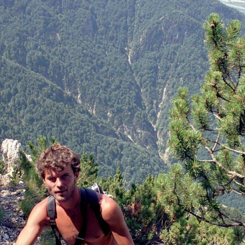 Marek Walczak w młodości