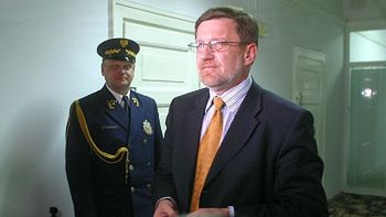 Były minister skarbu Wiesław Kaczmarek