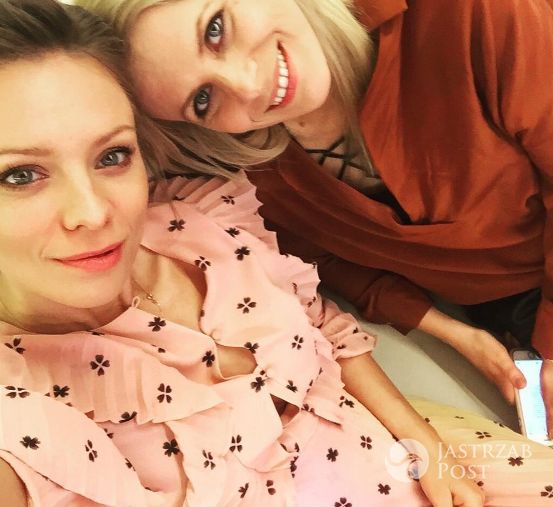 Maria Sadowska i Magdalena Boczarska na premierze filmu Sztuka kochania w Gdańsku