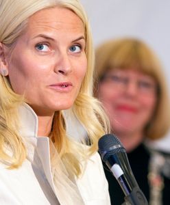 Mette-Marit z synem. Zabawny post księżnej Norwegii