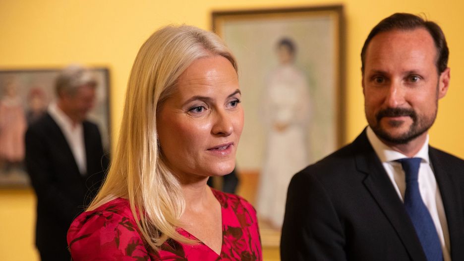 Mette-Marit z mężem Haakonem Magnusem