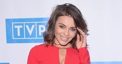 Edyta Herbuś na prezentacji ramówki TVP