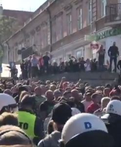 Awantury na marszu równości. W ruch poszły armatki wodne