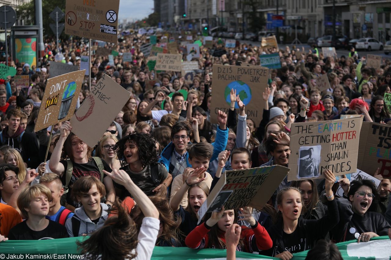 Warszawa. Wielki Marsz Klimatyczny sparaliżuje miasto