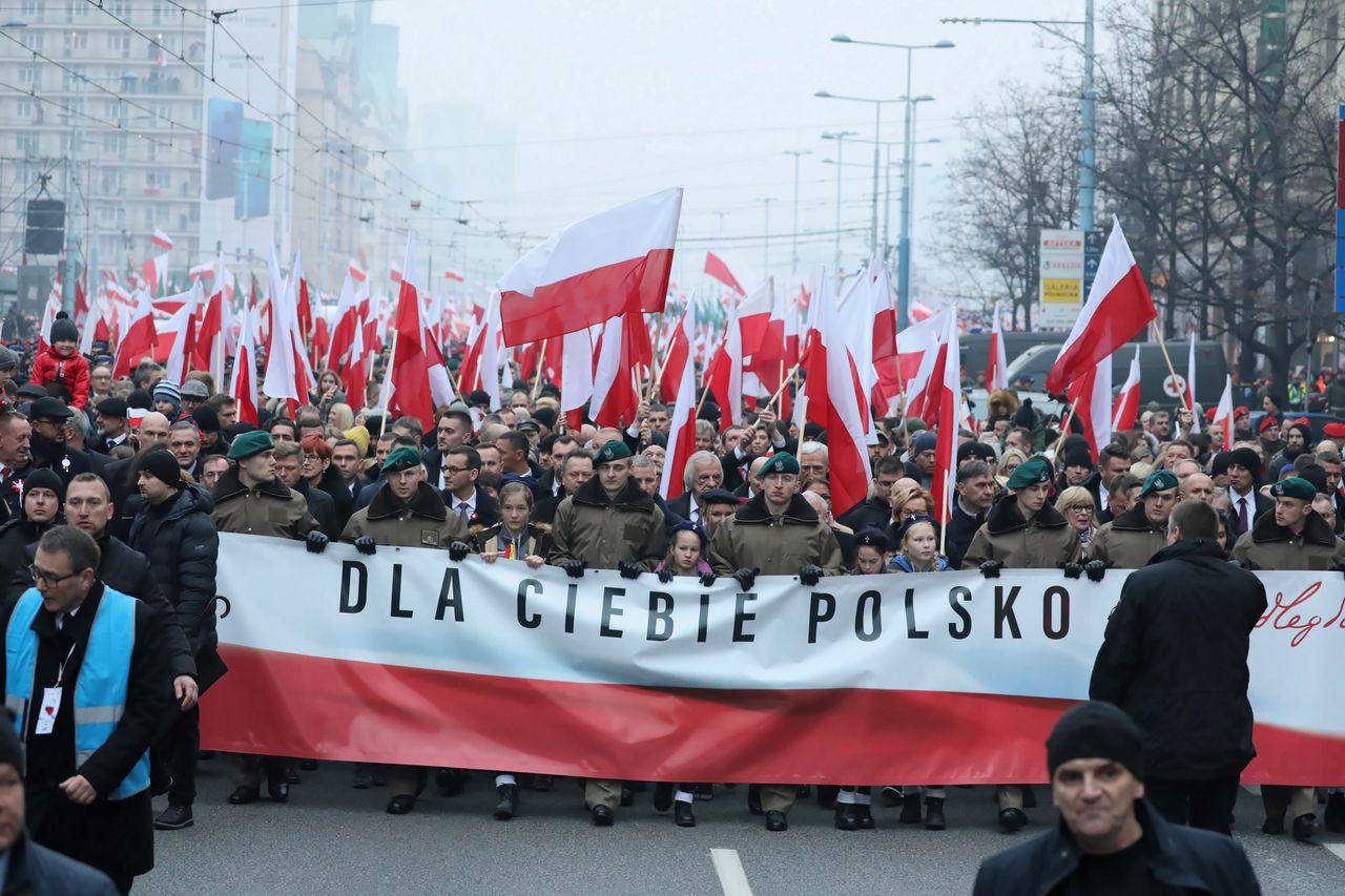 Jacek Sasin obruszony po marszu. Wzywa jednego z polityków do przeprosin