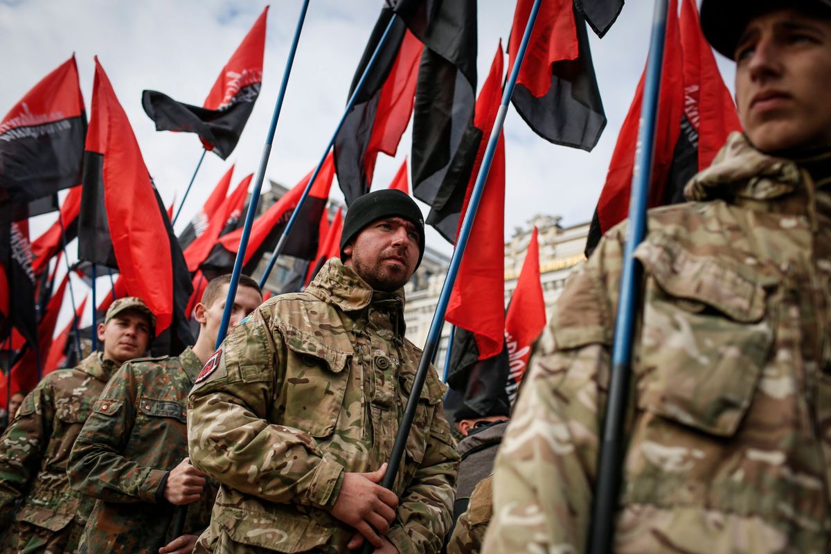 Ukraińscy nacjonaliści próbowali zakłócić uroczystość. "To prowokacja"