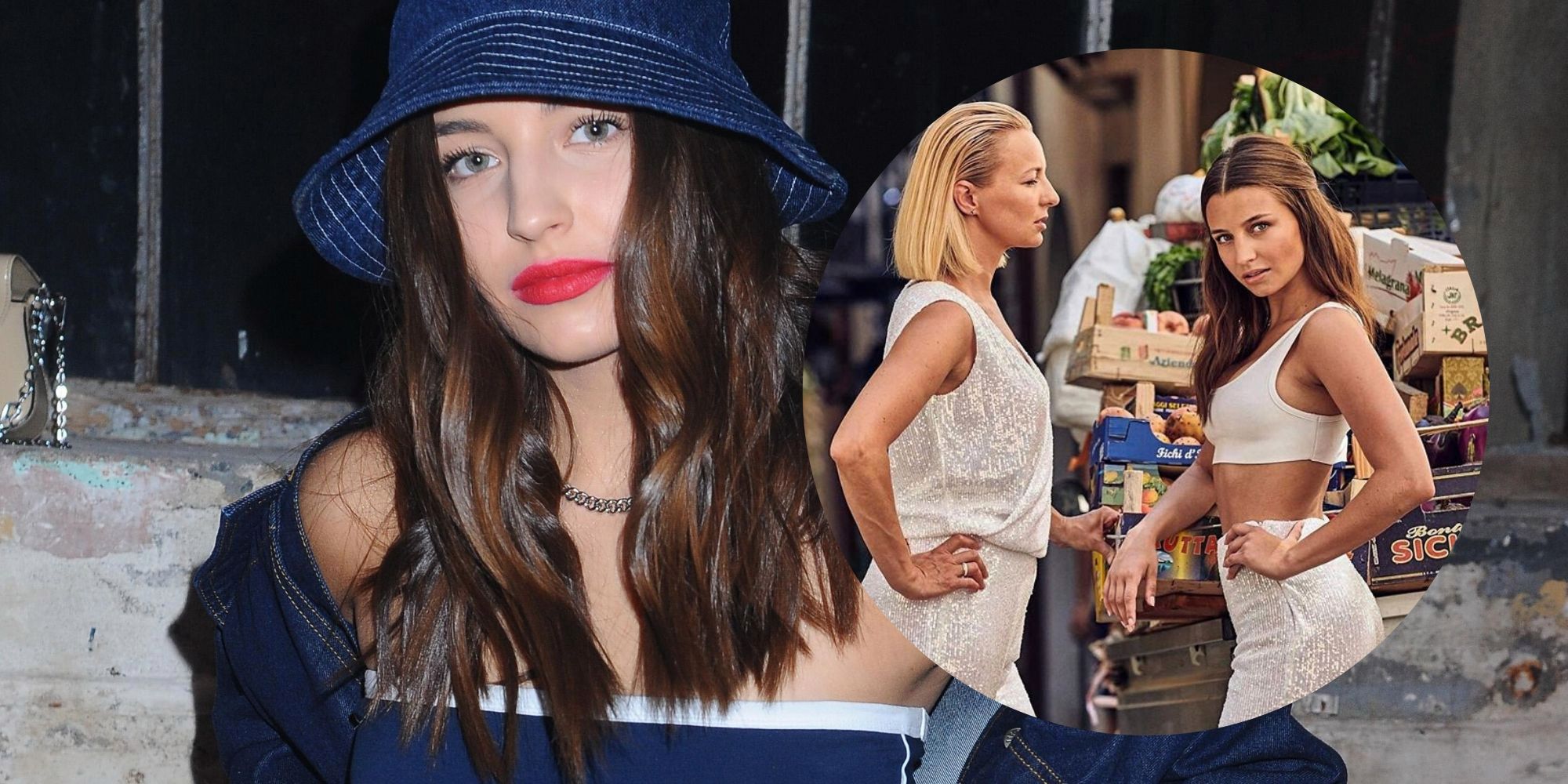 Julia Wieniawa z matka, Martą Wieniawą-Narkiewicz.