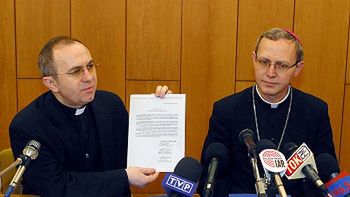 Ks. Józef Kloch i bp Piotr Libera
