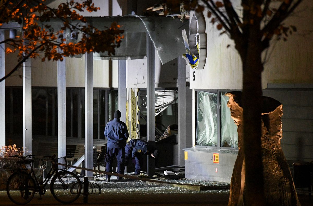 Eksplozja w komendzie policji w Szwecji. "Atak na społeczeństwo"