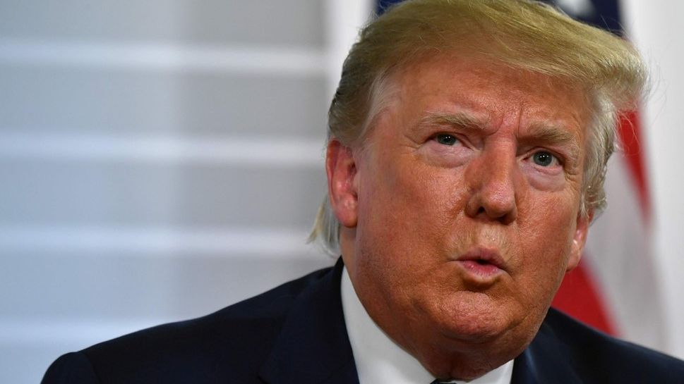 donald trump bomba atomowa huragan