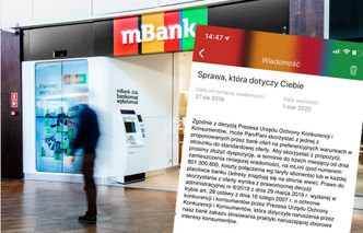 mBank oferuje klientom lepsze warunki. To rekompensata po decyzji UOKiK
