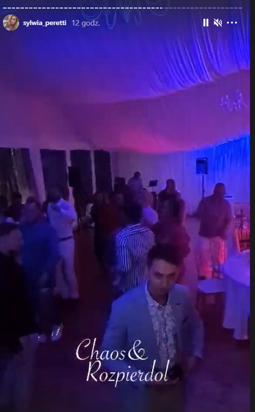 Sylwia Peretti poprawiny