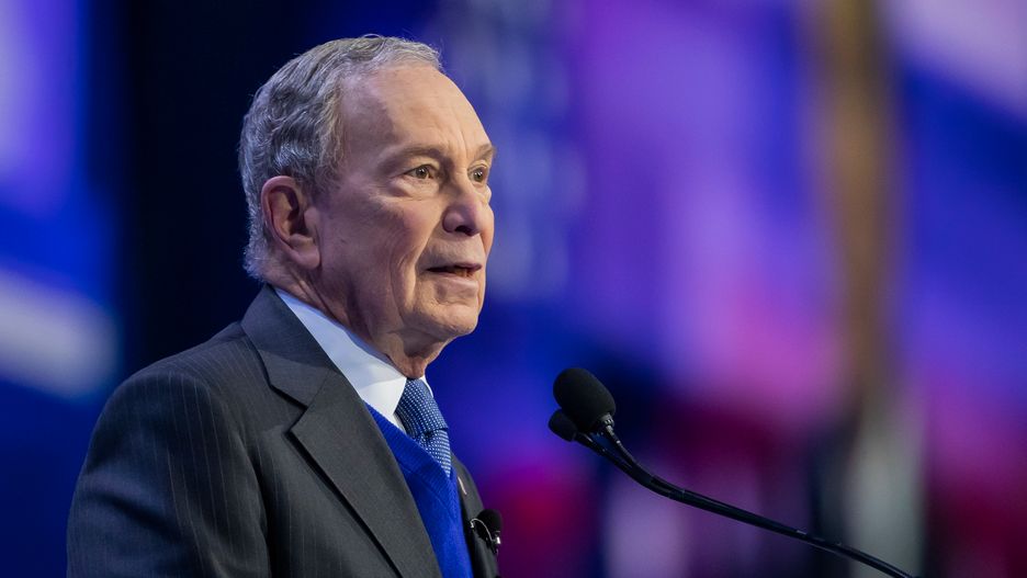 Michael Bloomberg - były burmistrz Nowego Jorku 