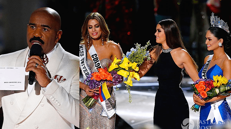 Steve Harvey i Miss Kolumbii wywiad