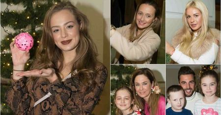 Gwiazdy malują z dziećmi bombki w świątecznej akcji charytatywnej: Wiktoria Gąsiewska, Dorota Naruszewicz, Paula Tumala, Jakub Kucner