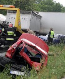 Siedmiu rannych w karambolu