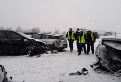 Fatalna sytuacja na A1. Zderzyło się w sumie 17 aut