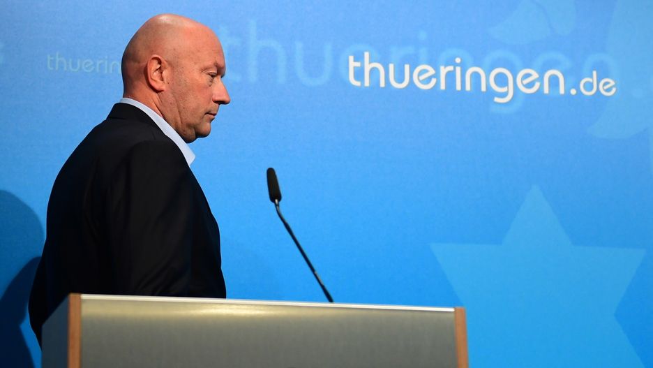 Thomas Kemmerich (premier landu Turyngia) podał się do dymisji
