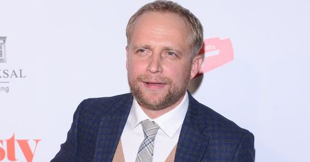 Piotr Adamczyk nie musiał pokazywać żony. Zrobił to za niego Marcin Gortat