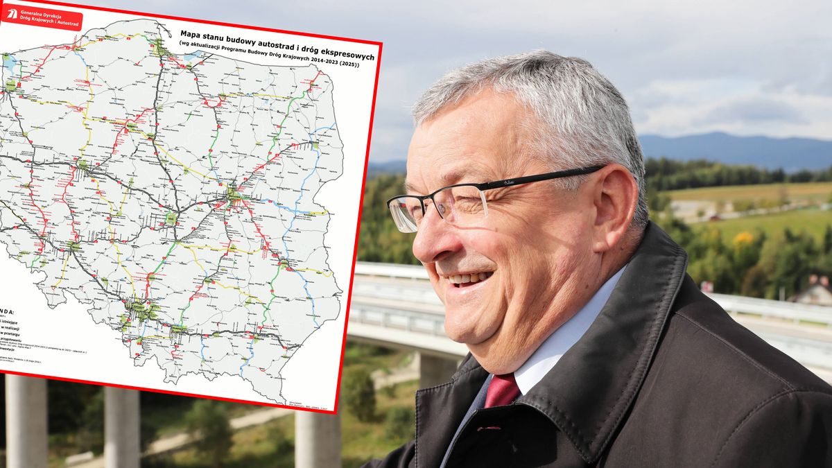 Minister Adamczyk chwali się długością dróg. Tyle że powinien zwracać uwagę na coś innego