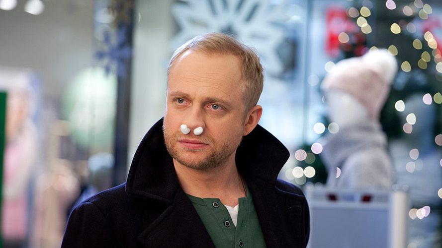 Kadr z filmu "Listy do M. 3".  Na zdj. Piotr Adamczyk