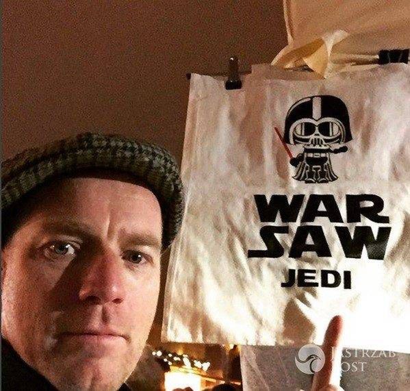 Ewan McGregor w Warszawie