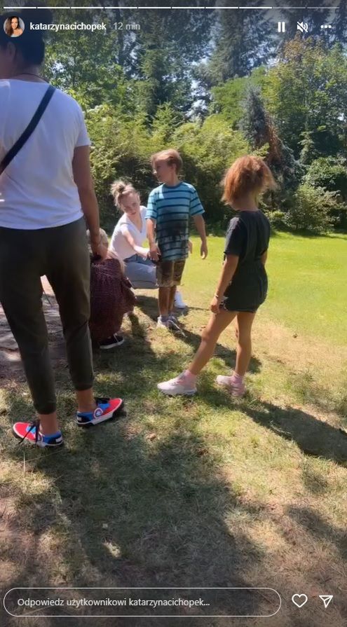 Córka Kasi Cichopek na planie M jak Miłość