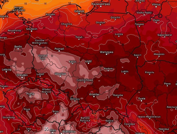 Pogoda. Afrykański żar na chwilę odpuści. W weekend zmiana pogody