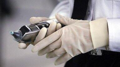 Termometr do pomiaru temperatury podróżnym