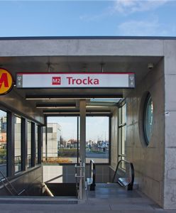 Zamknięta stacja Trocka. Metro kursuje do stacji Targówek Mieszkaniowy