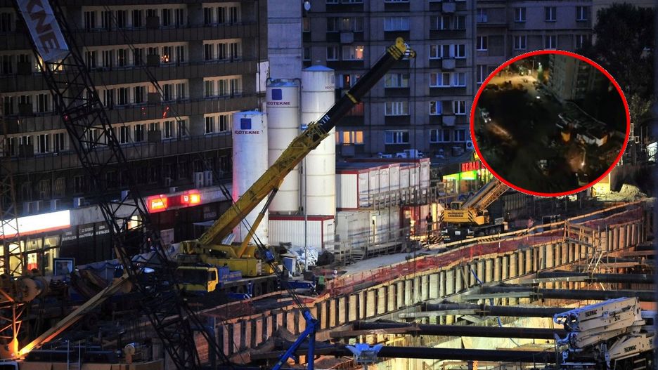 Warszawa. Hałas na budowie II linii metra