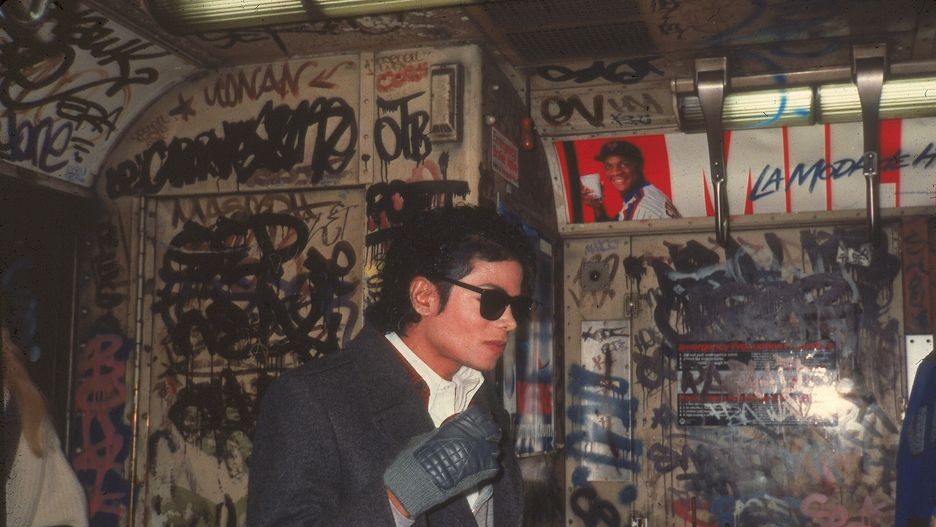 Michael Jackson kręcił w nowojorskim metrze teledysk do "Bad"