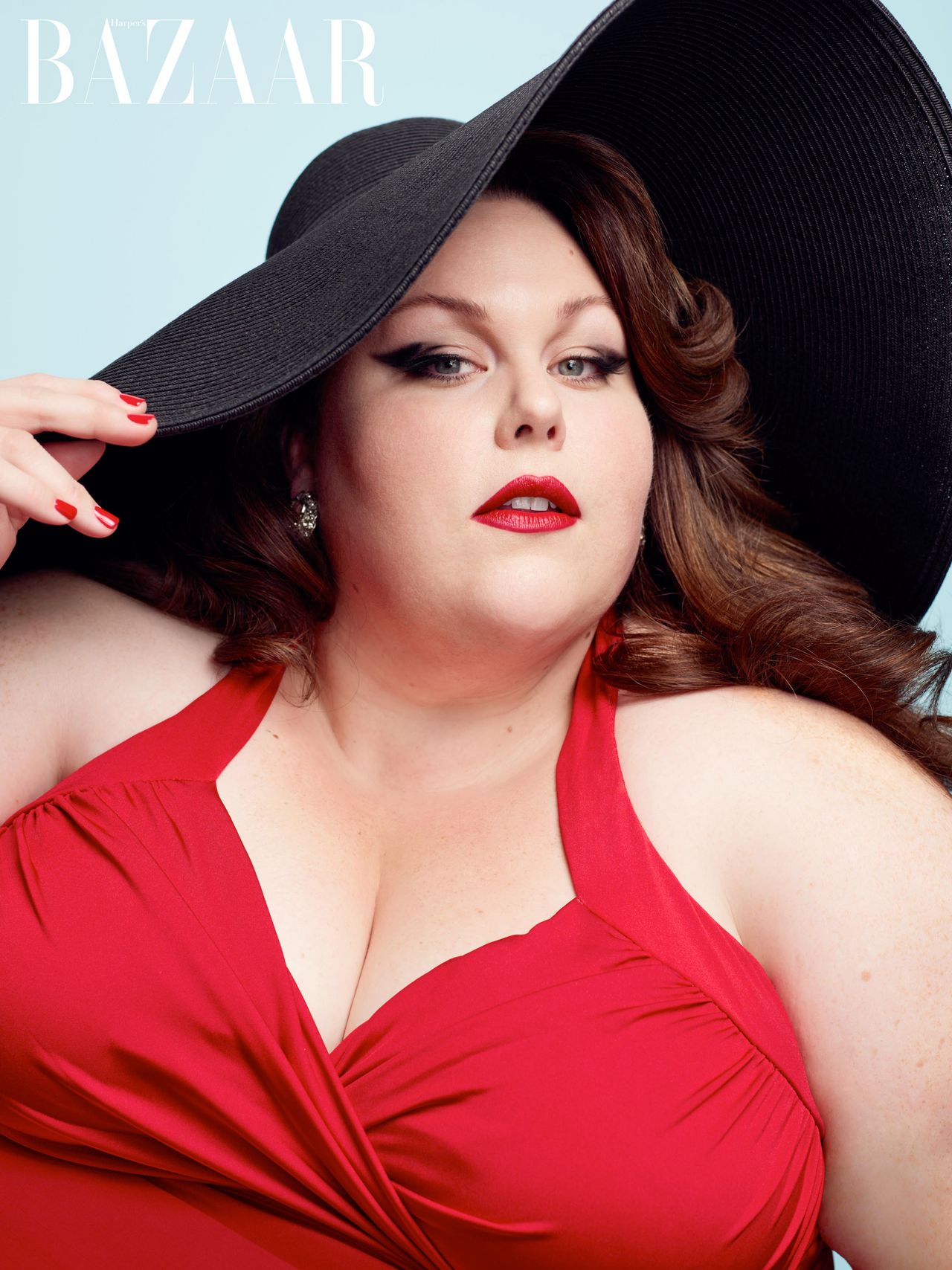 Chrissy Metz w "Harper's Bazaar"