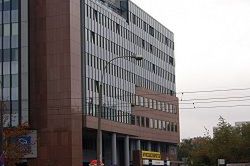 Wybuch bomby w biurowcu w Warszawie