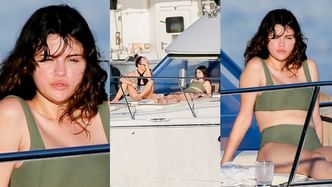 Rozłożona na luksusowym jachcie Selena Gomez ogrzewa stópki podczas hawajskich wakacji  (FOTO)