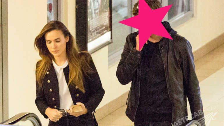 Marta Żmuda-Trzebiatowska z Kamilem Kulą na zakupach