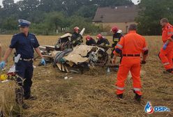 Katastrofa śmigłowca w Domecku na Opolszczyźnie. Nie żyją dwie osoby