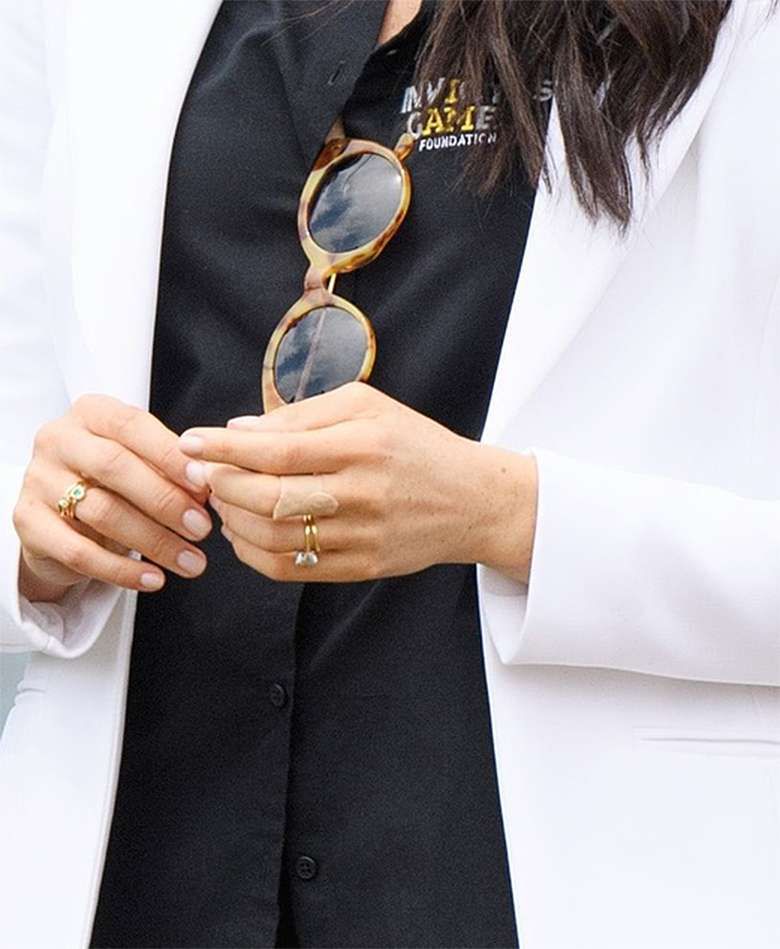 Meghan Markle i książę Harry w identycznych koszulkach na Invictus Games 2018