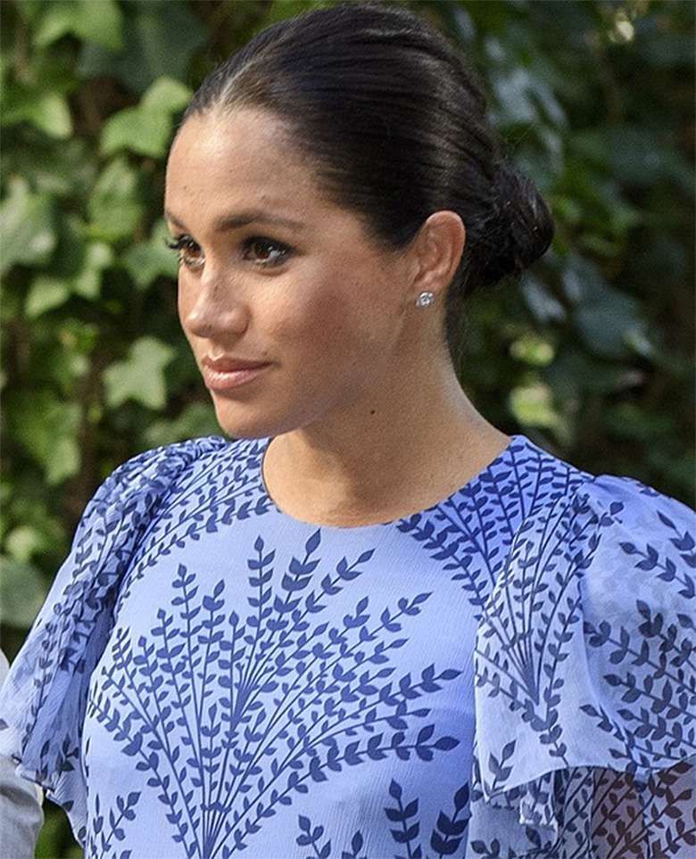 Meghan Markle i książę Harry na spotkaniu z królem Maroka